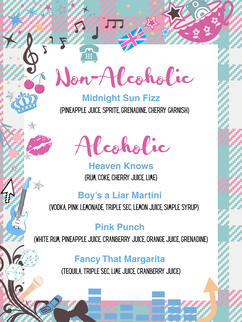 Club Night Menu