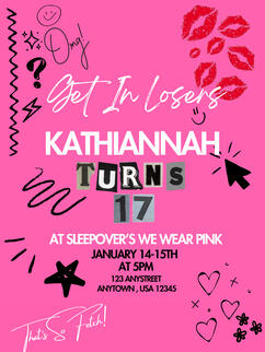 Mean Girls Invite
